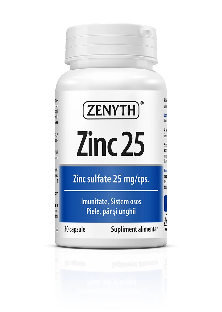 Zinc 25 mg, 30 capsules - Image 2