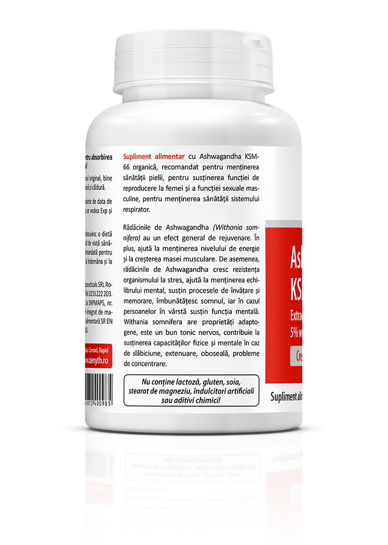 Ashwagandha KSM-66 300 mg, 60 capsules - Image 3