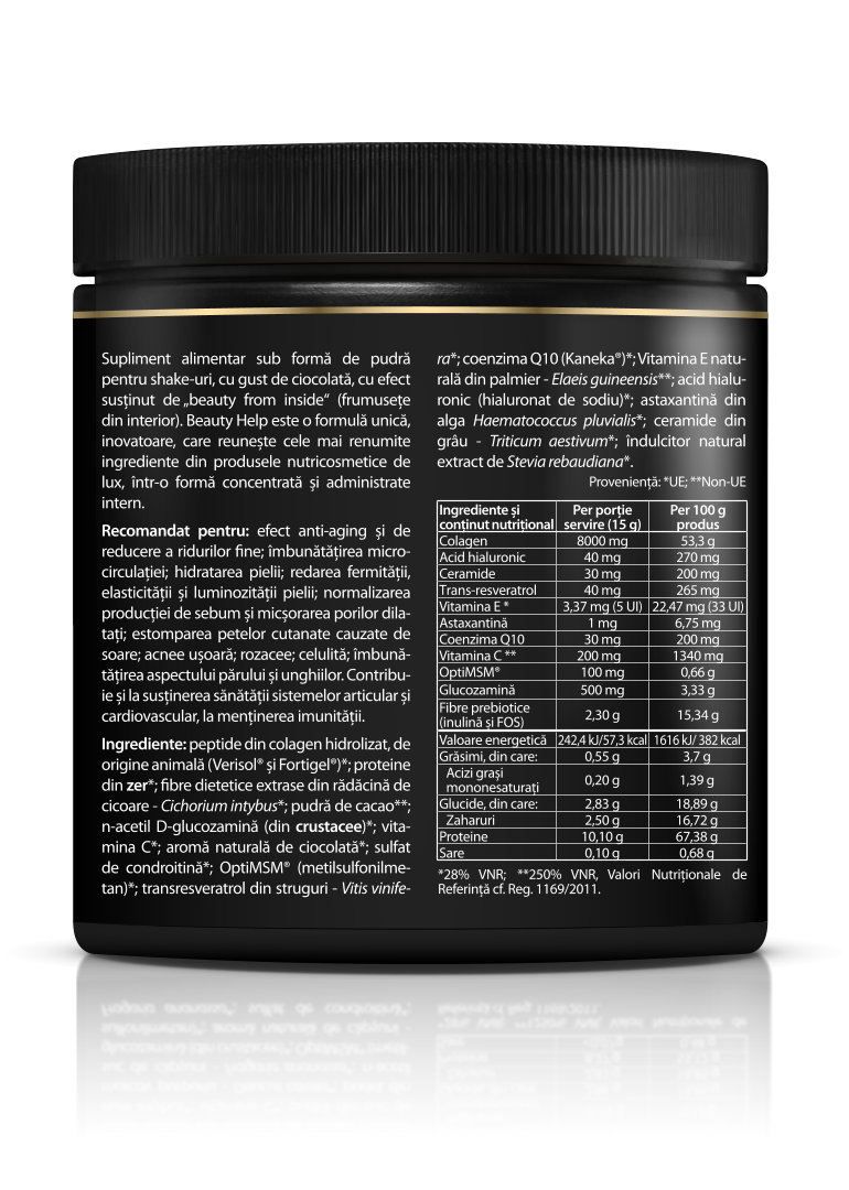 Beauty Help Chocolate, 300g powder - Image 3