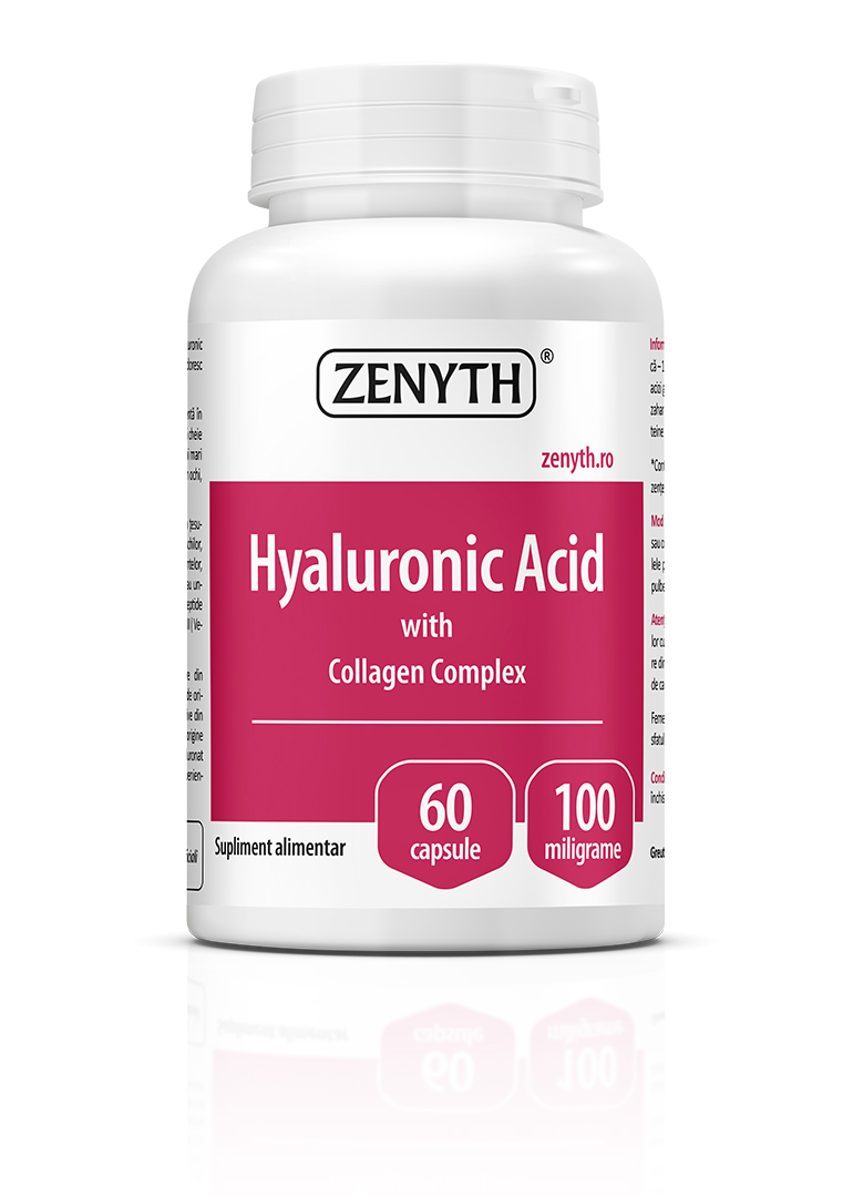 Hyaluronic Acid and Collagen Complex, 60 capsules - Image 2