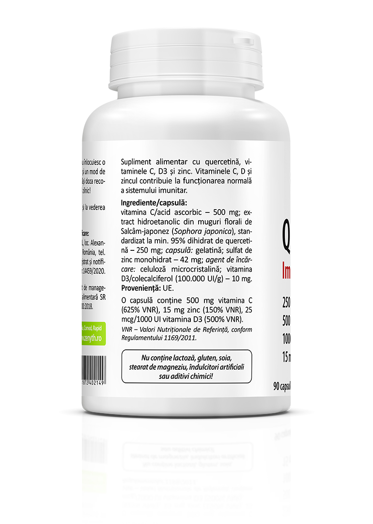 Quercetin Immune Complex, 90 capsules - Image 3