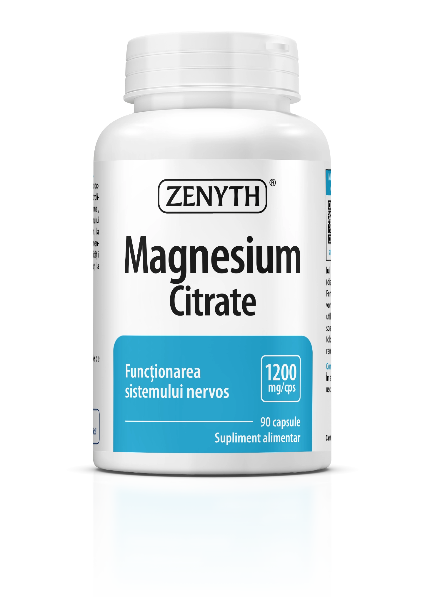 Magnesium Citrate 1200 mg, 90 capsules - Image 2